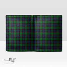 Scottish Stewart Old Modern Clan Tartan Mens Leather Wallet Tartan Wallet
