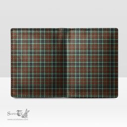 Scottish Thomson Hunting Modern Clan Tartan Mens Leather Wallet Tartan Wallet
