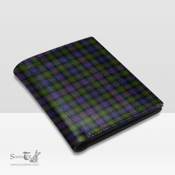 Scottish Murray of Atholl Modern Clan Tartan Mens Leather Wallet Tartan Wallet