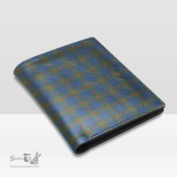 Scottish Stewart of Appin Hunting Ancient Clan Tartan Mens Leather Wallet Tartan Wallet