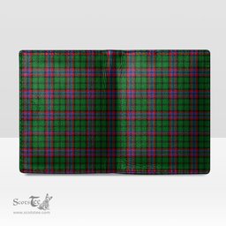 Scottish McGeachie Clan Tartan Mens Leather Wallet Tartan Wallet