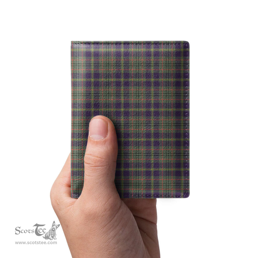 Scottish Taylor Weathered Clan Tartan Mens Leather Wallet Tartan Wallet