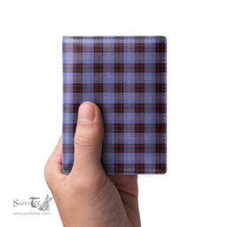 Scottish Rutherford Clan Tartan Mens Leather Wallet Tartan Wallet
