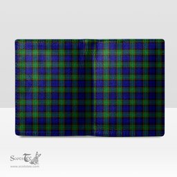 Scottish Sempill Modern Clan Tartan Mens Leather Wallet Tartan Wallet