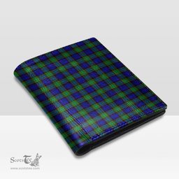 Scottish Sempill Modern Clan Tartan Mens Leather Wallet Tartan Wallet