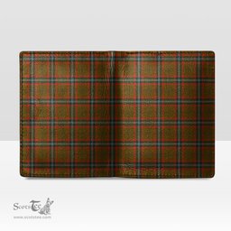 Scottish Seton Hunting Modern Clan Tartan Mens Leather Wallet Tartan Wallet