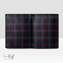 Scottish Nairn Clan Tartan Mens Leather Wallet Tartan Wallet