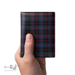 Scottish Nairn Clan Tartan Mens Leather Wallet Tartan Wallet