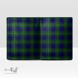 Scottish Oliphant Modern Clan Tartan Mens Leather Wallet Tartan Wallet