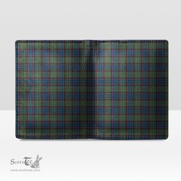 Scottish Nicolson Hunting Ancient Clan Tartan Mens Leather Wallet Tartan Wallet