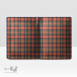 Scottish Stewart Royal Ancient Clan Tartan Mens Leather Wallet Tartan Wallet