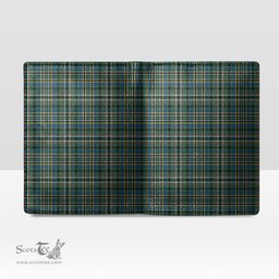 Scottish Scott Green Ancient Clan Tartan Mens Leather Wallet Tartan Wallet