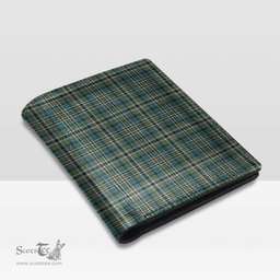 Scottish Scott Green Ancient Clan Tartan Mens Leather Wallet Tartan Wallet