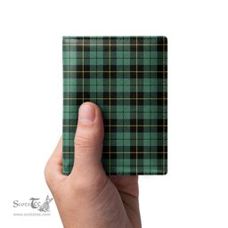 Scottish Wallace Hunting Ancient Clan Tartan Mens Leather Wallet Tartan Wallet
