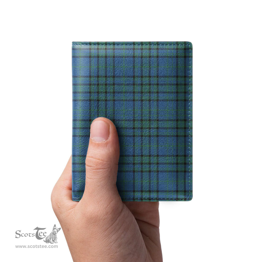 Scottish Matheson Hunting Ancient Clan Tartan Mens Leather Wallet Tartan Wallet