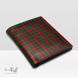 Scottish Stewart Atholl Modern Clan Tartan Mens Leather Wallet Tartan Wallet