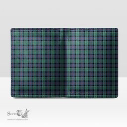 Scottish MacTaggart Ancient Clan Tartan Mens Leather Wallet Tartan Wallet