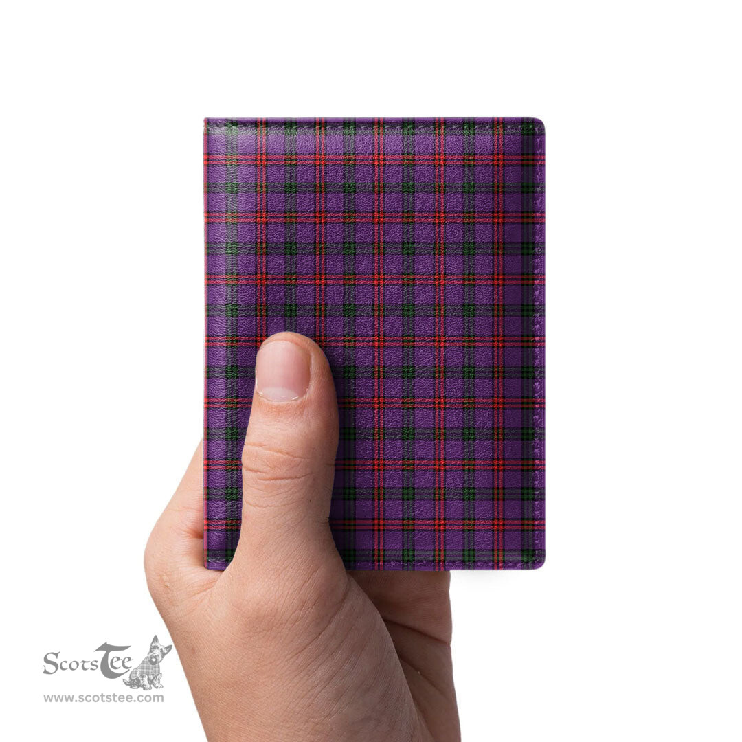 Scottish Montgomery Modern Clan Tartan Mens Leather Wallet Tartan Wallet