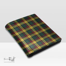 Scottish MacMillan Old Modern Clan Tartan Mens Leather Wallet Tartan Wallet
