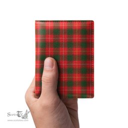 Scottish MacPhee Modern Clan Tartan Mens Leather Wallet Tartan Wallet