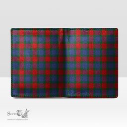 Scottish Mar Clan Tartan Mens Leather Wallet Tartan Wallet