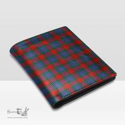Scottish Mar Clan Tartan Mens Leather Wallet Tartan Wallet