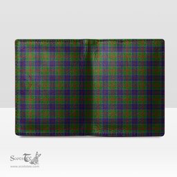 Scottish Stewart of Appin Hunting Modern Clan Tartan Mens Leather Wallet Tartan Wallet