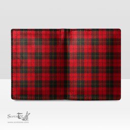 Scottish Wallace Weathered Clan Tartan Mens Leather Wallet Tartan Wallet