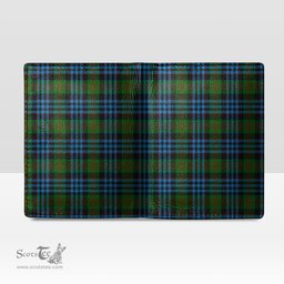 Scottish Newlands of Lauriston Clan Tartan Mens Leather Wallet Tartan Wallet