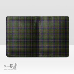 Scottish MacMillan Hunting Modern Clan Tartan Mens Leather Wallet Tartan Wallet