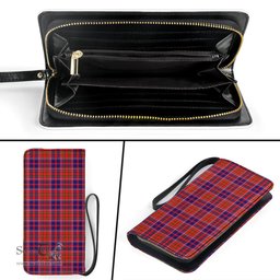 Scottish Cameron of Lochiel Modern Clan Tartan Clutch Purse
