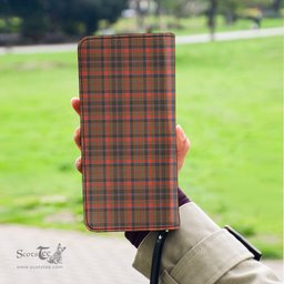 Scottish Cumming Hunting Weathered Clan Tartan Clutch Purse
