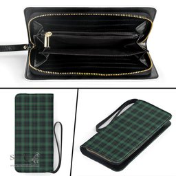 Scottish MacAulay Hunting Ancient Clan Tartan Clutch Purse