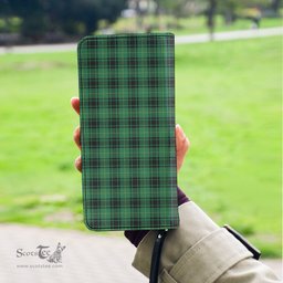 Scottish MacArthur Ancient Clan Tartan Clutch Purse