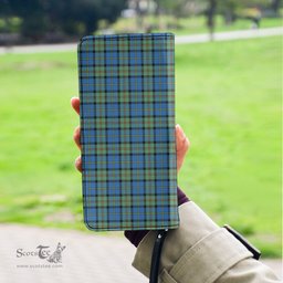 Scottish MacLeod of Harris Ancient Clan Tartan Clutch Purse