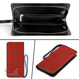 Scottish MacDonnell of Keppoch Modern Clan Tartan Clutch Purse