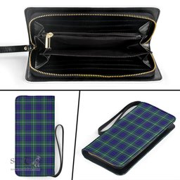 Scottish Hamilton Hunting Modern Clan Tartan Clutch Purse