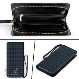 Scottish MacLeod of Harris Modern Clan Tartan Clutch Purse
