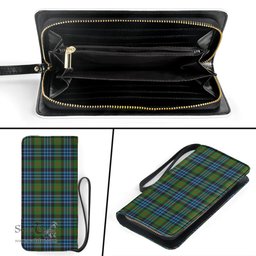 Scottish Newlands of Lauriston Clan Tartan Clutch Purse