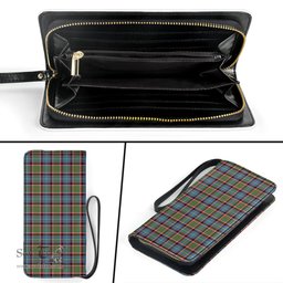 Scottish Stirling Bannockburn District Clan Tartan Clutch Purse
