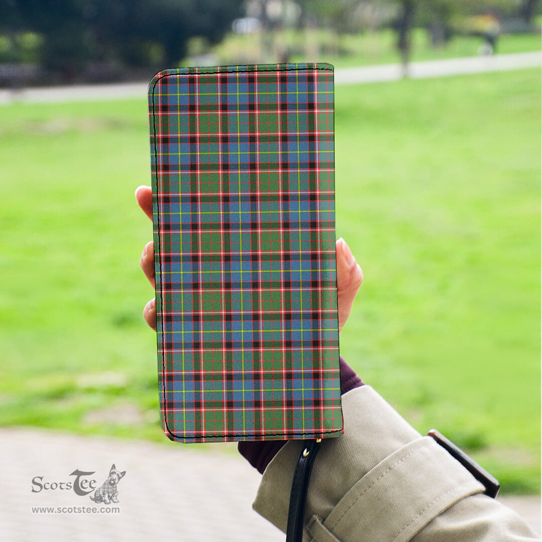 Scottish Stirling Bannockburn District Clan Tartan Clutch Purse