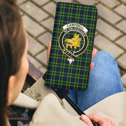 Scottish Campbell of Breadalbane Modern Clan Crest Tartan Clutch Purse