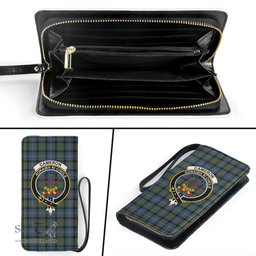 Scottish Cameron of Erracht Ancient Clan Crest Tartan Clutch Purse
