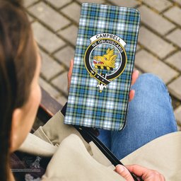 Scottish Campbell Dress Ancient Clan Crest Tartan Clutch Purse