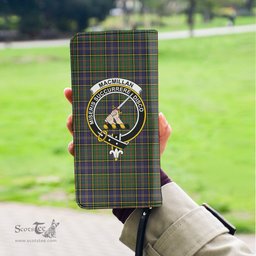 Scottish MacMillan Hunting Modern Clan Crest Tartan Clutch Purse