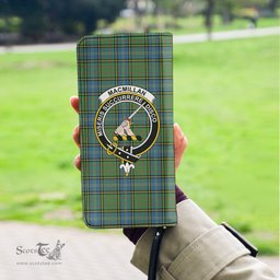 Scottish MacMillan Hunting Ancient Clan Crest Tartan Clutch Purse