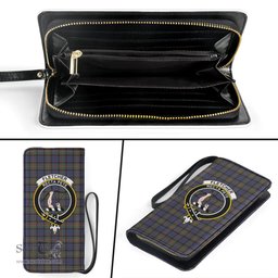 Scottish Fletcher of Dunans Clan Crest Tartan Clutch Purse