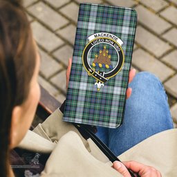 Scottish MacKenzie Dress Ancient Clan Crest Tartan Clutch Purse