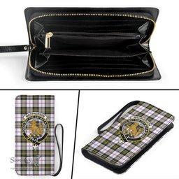 Scottish MacPherson Dress Modern Clan Crest Tartan Clutch Purse