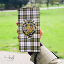 Scottish MacPherson Dress Modern Clan Crest Tartan Clutch Purse